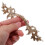 Raindrops Vintage Cabinet Pull Handle Set European Style 7