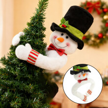 Snowman Tree Topper 16 x 38 Inch Christmas Decoration