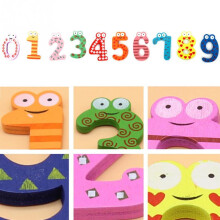 Bifavgk Magnetic Wooden Alphabet Letters 10 pcs