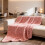 Bubble Rabbit Flannel Coral Velvet Blanket 1 PC 4