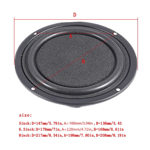 Subwoofer Speaker Passive Radiator for Vehicle Stereo 1