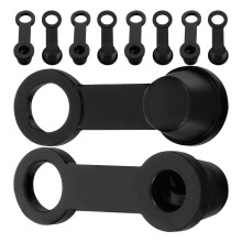 Black Rubber Brake Caliper Dust Caps 10 pcs