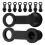 Black Rubber Brake Caliper Dust Caps 10 pcs 1