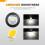 Waywe 3/4 Inch Bullet Side Marker Light White Round LED 2