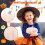 Pumpkin Throw Pillow Fall Decorative Cushion 7.87x4.72 in 4