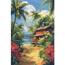 Hawaii Nature Wooden Jigsaw Puzzle 300 Pieces