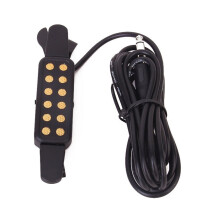 Acoustic Guitar Pickup Clip-on Portable Black
