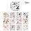 Halloween Pattern Paper Set 6x6 Inch 12 Sheets 1