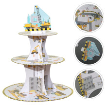 Round Paper Cake Tray for Dessert Display 1 Pack