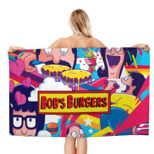 Bob's Burgers Beach Towel for Women Birthday Gift