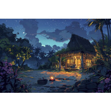 Hawaii Landscape Wooden Jigsaw Puzzle 300 Pieces