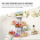 Round Paper Cake Tray for Dessert Display 1 Pack 3