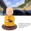 Solar-Powered Waving Monk Car Ornament 5
