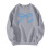 Women's Oversized Bow Crewneck Sweatshirt Long Sleeve 4