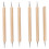 ULTNICE Clay Carving Tool Set 6-Piece Dotting Pen 4