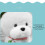 Soft Plush Dog Toy Gray 9.5 Inch 6