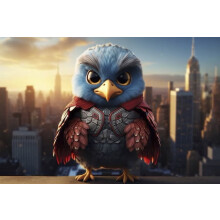 Superhero Bird Wooden Jigsaw Puzzle 1000 Pieces