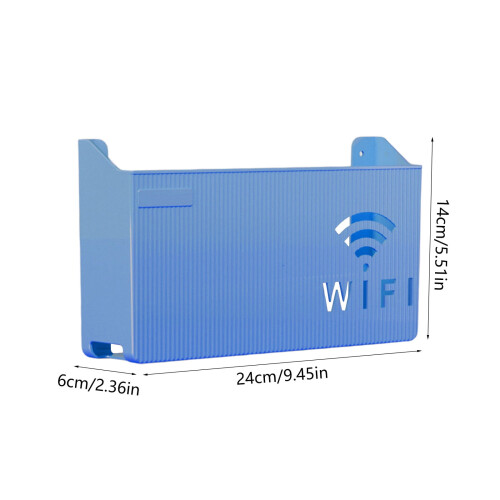 Wall-Mounted WiFi Router Storage Box 9.45x5.5x2.36 in 2