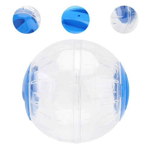 Hamster Exercise Ball Transparent Plastic 2 pcs Blue 1