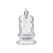 Rose Shadow LED Candle Lamp with Flower Projection,