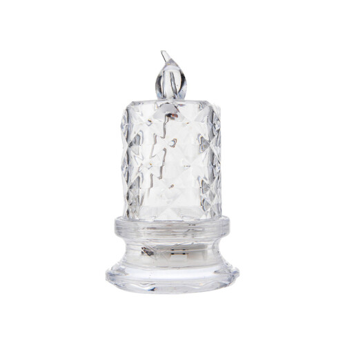 Rose Shadow LED Candle Lamp with Flower Projection,