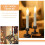 Indoor Long Candle Light Coffee Decor Set 2