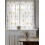 Christmas Snowflake Sheer Curtains Yellow White 2 Panels 4