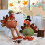 Turkey Doll Ornament Stuffed Figurine 1 Pc Orange 5