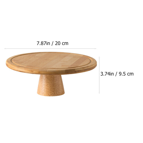 Wood Tray Cake Display Rack Synthetic Material 1 Pack 20x20 1