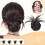 Synthetic Feather Half-Tie Claw Shuttlecock Head Clip 7