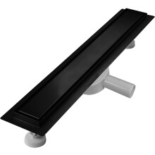 Sunrik 90 cm Linear Shower Drain Stainless Steel Set with 360 Siphon