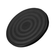 Clay Sculpture Turntable Black Plastic Round 360 Rotating