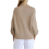 Damenpullover Oversize mit Puffärmeln Vintage-Stil Elegant Beige XXL — oversize damen strickpullover 3