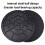 Clay Sculpture Turntable Black Plastic Round 360 Rotating 5