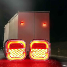 Magnetic Wireless LED Trailer Brake Lights Kit