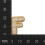 Bubble Letter Necklace 18K Gold Plated Initial Pendant 2