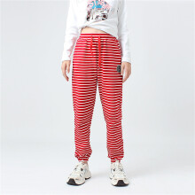 Casual Striped Full-Length Pants for Kids