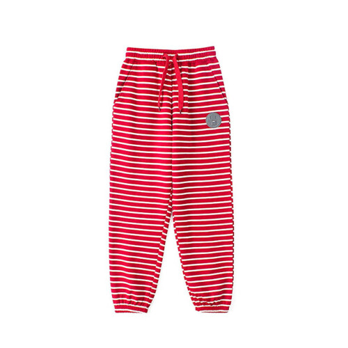 Casual Striped Full-Length Pants for Kids 1