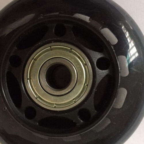 Roller Skates Rubber Wheels Anti-Skid Mute 8 pcs 2