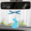 Vintage Easter Egg Stained Glass Ornament Acrylic 1 piece 4