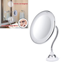 Makeup Mirror with LED Lights and Magnification