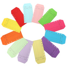 Cash Paper 12 pcs 6.48 x 3.46 x 0.01 in