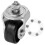 Hydraulic Jack Swivel Caster Wheel Set 1 4