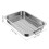 Roasting Pan with Rack Silver Rectangular 1 Set 2