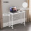 80 cm Folding Desk on Wheels - White 8