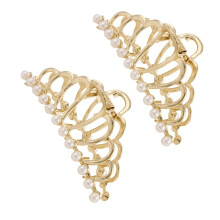 Hair Claw Clip Gold for Braids 2 Pcs