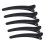 Black Hair Clamps for Styling 12 pcs 8