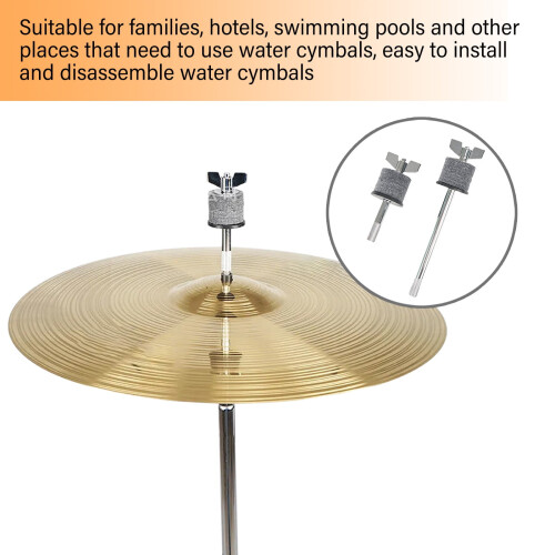 FEAMOS Cymbal Stacker Mount Rack Stand with Boom Arm 1