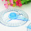 Circular Protractor Angle Ruler Plastic 360 5