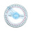 Circular Protractor Angle Ruler Plastic 360 7